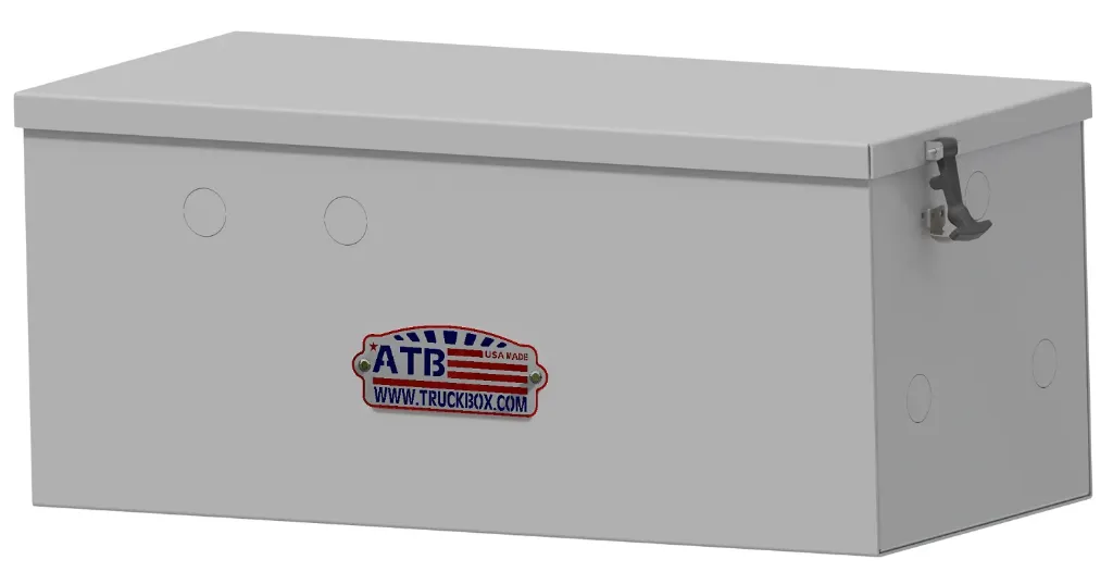[A-PX41-121221-S] A-PX41 – 12"H x 12"D x 21" to 31"W Boxes - .090 Aluminum Hydraulic Pump Boxes All Smooth Finish Pop Out Holes & Rubber Pull Latches (12H-12D-21W)