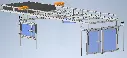 S-FR51 - Steel Top Rack with Back, Powder Coated